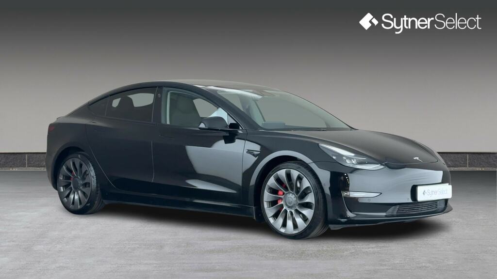 Tesla Model 3 Performance Awd Performance Upgrade Black