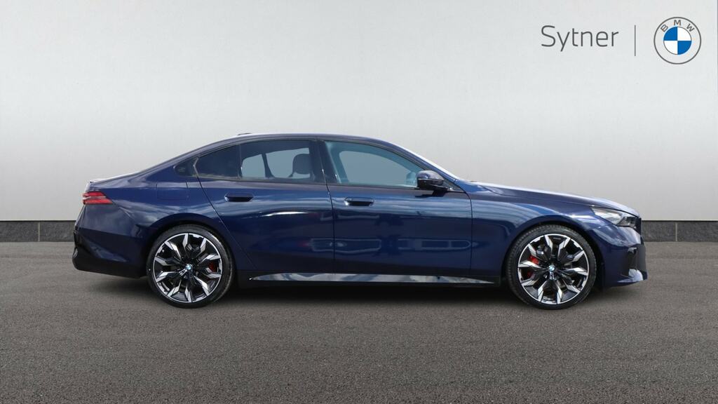 BMW 5 Series 530E M Sport Pro Blue #3