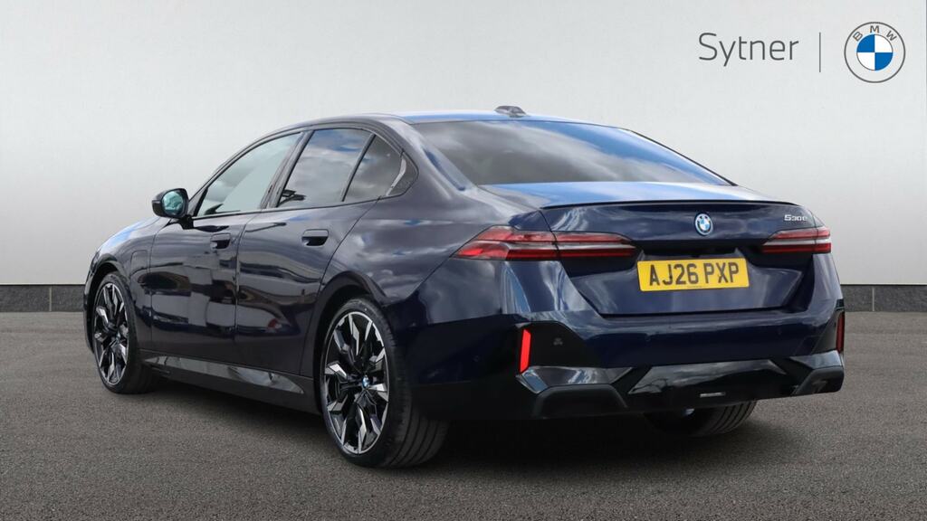 BMW 5 Series 530E M Sport Pro Blue #2