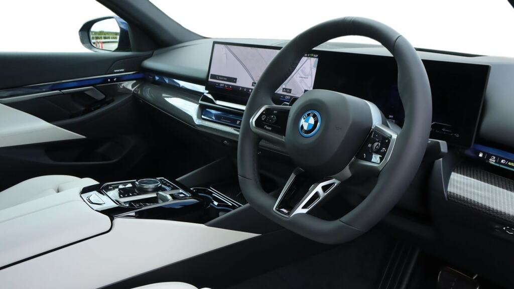 BMW 5 Series 530E M Sport Pro Blue #6