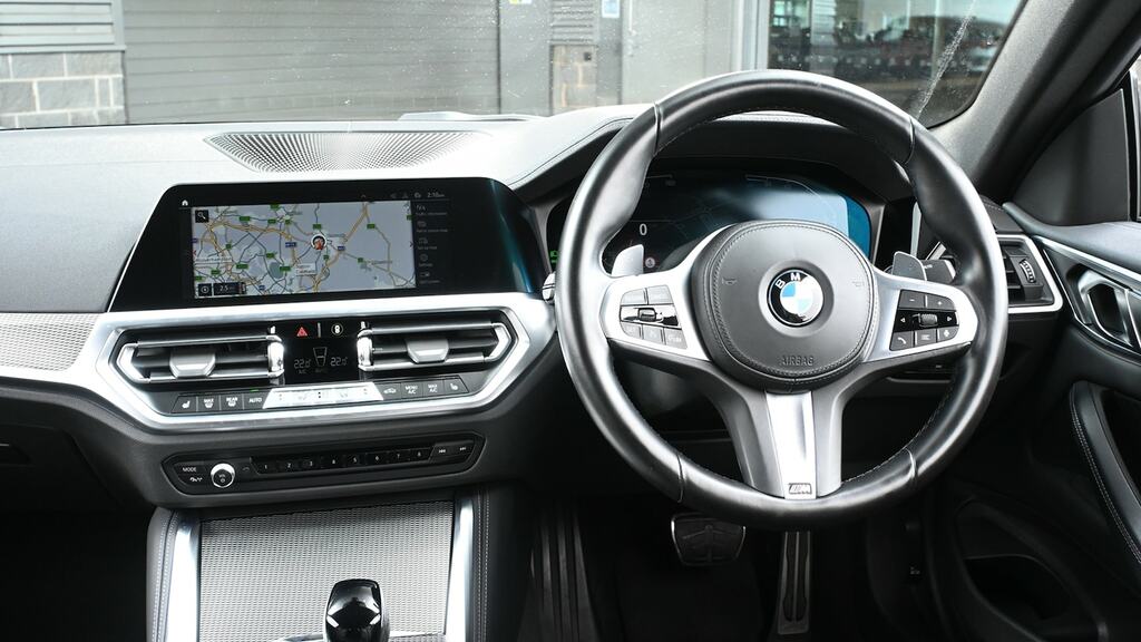 BMW 4 Series Gran Coupe 420D Xdrive Mht M Sport Step Black #5