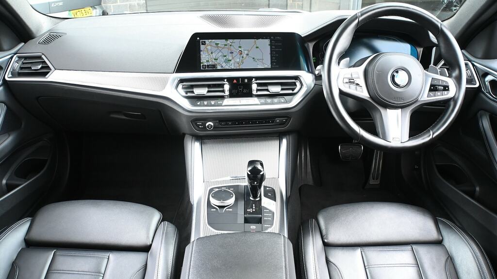 BMW 4 Series Gran Coupe 420D Xdrive Mht M Sport Step Black #4