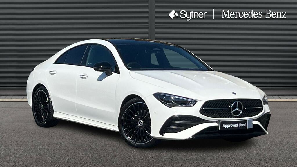 Mercedes-Benz CLA Class Cla 220D Amg Line Premium Plus Tip White