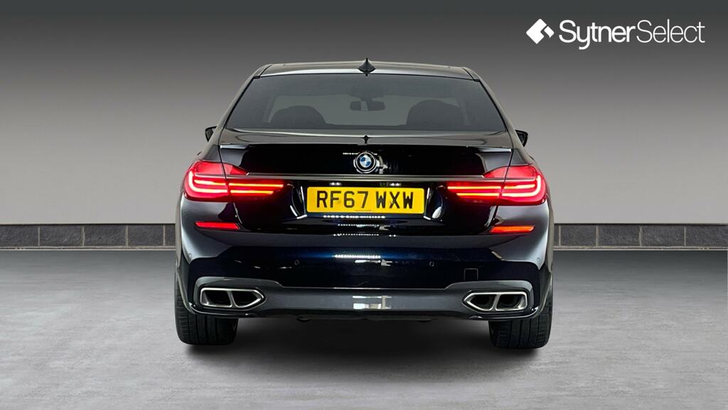 BMW 7 Series M760li Xdrive V12 Black #5