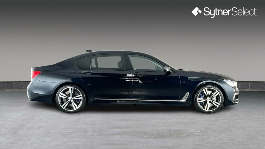 BMW 7 Series M760li Xdrive V12 Black #3