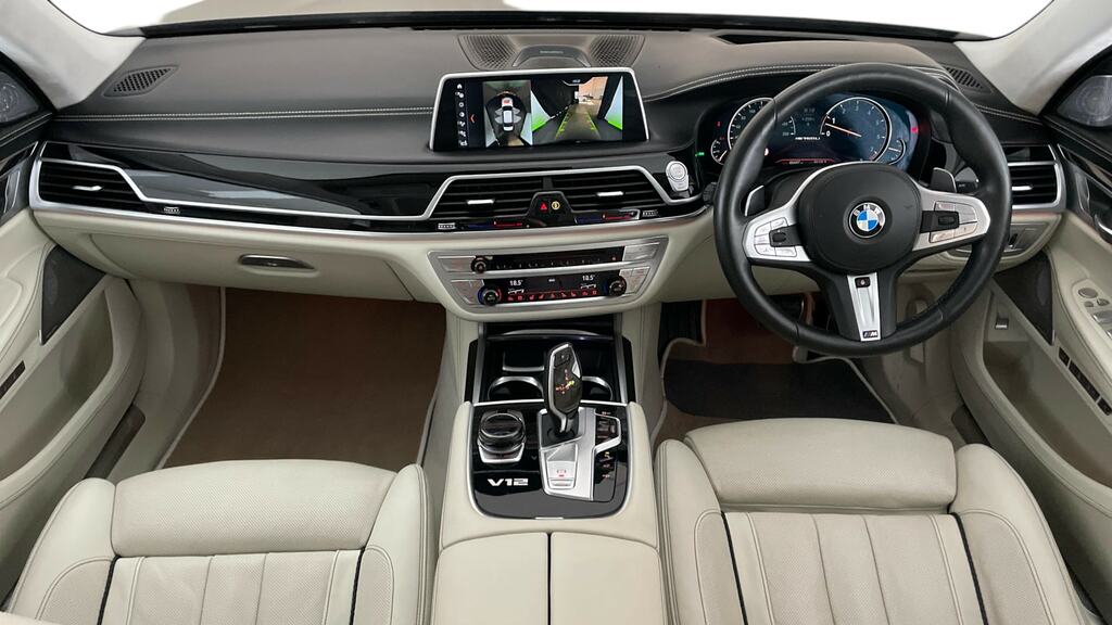 BMW 7 Series M760li Xdrive V12 Black #6