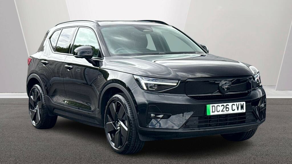 Volvo EX40 185Kw Ext Range Ultra Black Edition 78Kwh Black