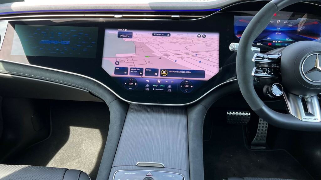 Mercedes-Benz EQS Eqs 450 Exclusive Luxury Black #10