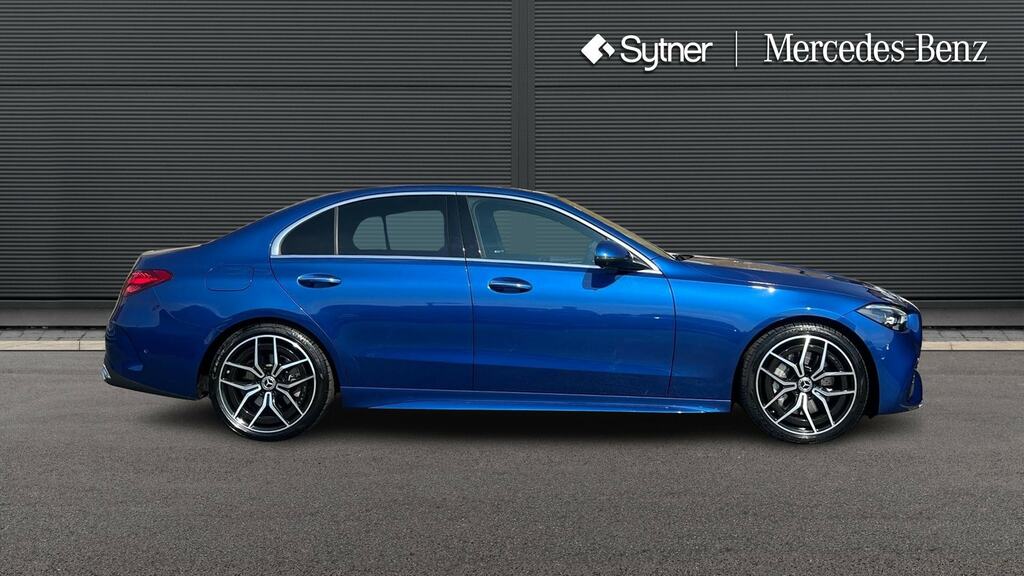 Mercedes-Benz C Class C300 Amg Line Premium Plus 9G-tronic Blue #4