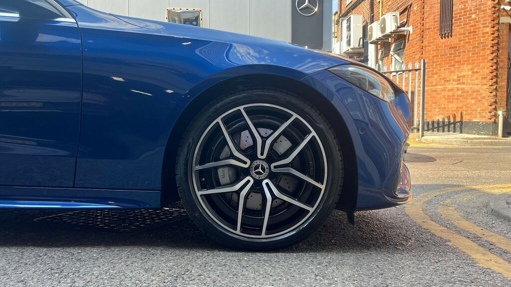 Mercedes-Benz C Class C300 Amg Line Premium Plus 9G-tronic Blue #5
