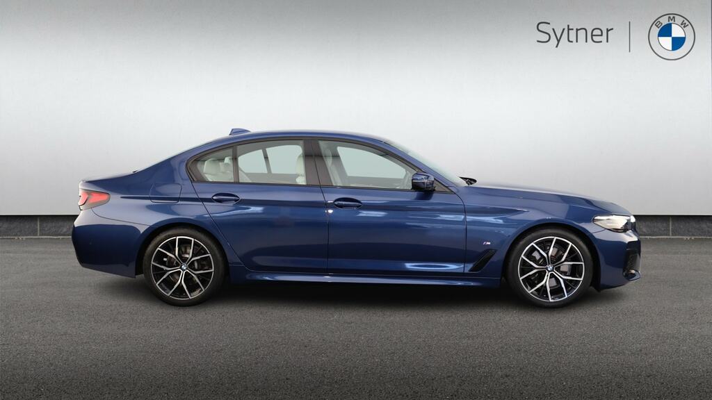 BMW 5 Series 520I Mht M Sport Step Blue #3