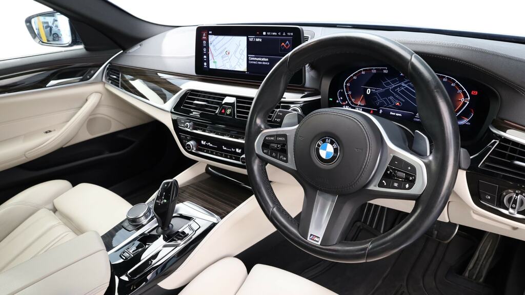 BMW 5 Series 520I Mht M Sport Step Blue #6