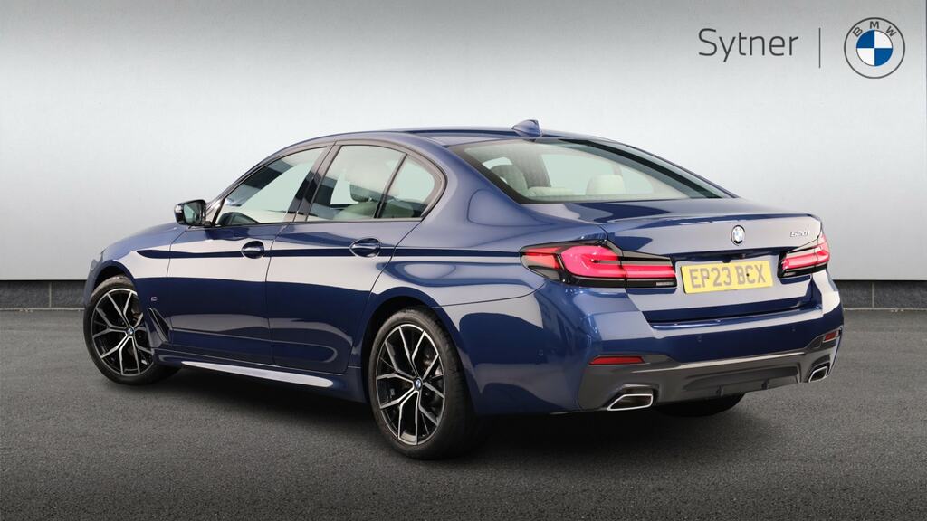 BMW 5 Series 520I Mht M Sport Step Blue #2