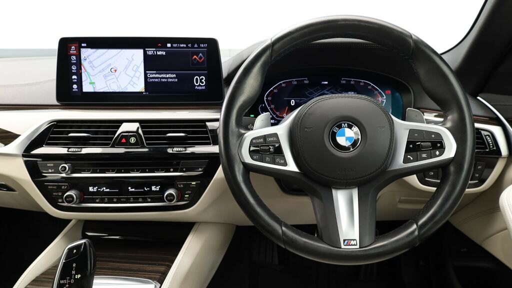 BMW 5 Series 520I Mht M Sport Step Blue #5
