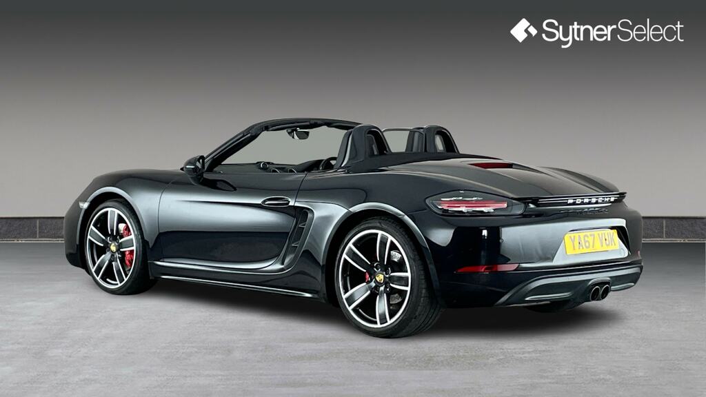 Porsche 718 Boxster 2.5 S Pdk Black #4