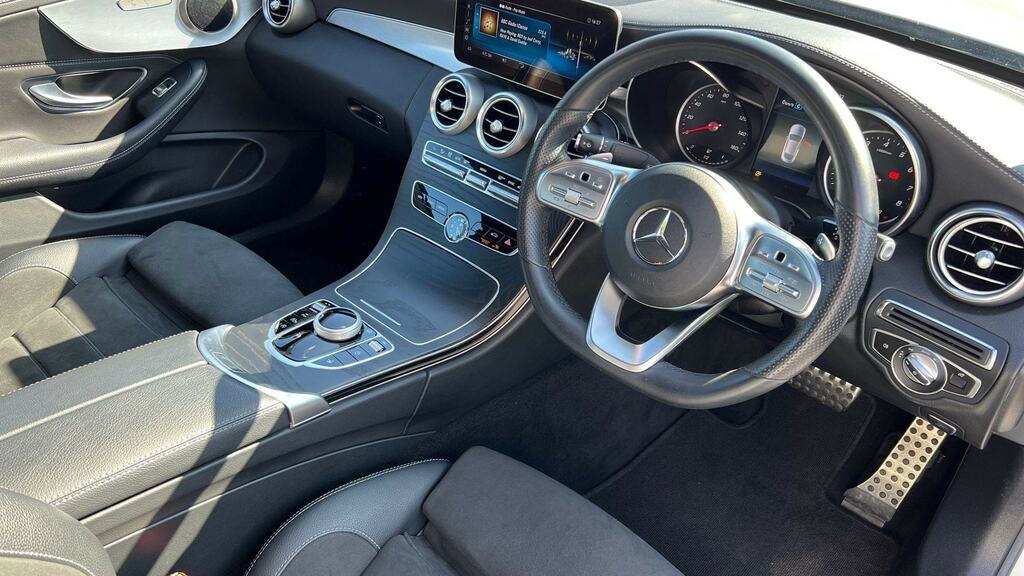 Mercedes-Benz C Class C300 Amg Line 9G-tronic White #3