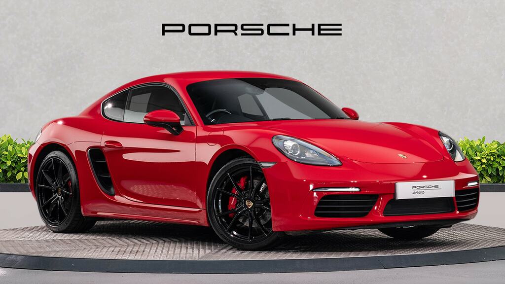 Porsche 718 Cayman 2.5 S Pdk Red