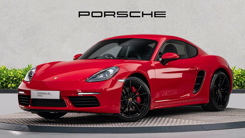 Porsche 718 Cayman 2.5 S Pdk RK68XXC Red #3