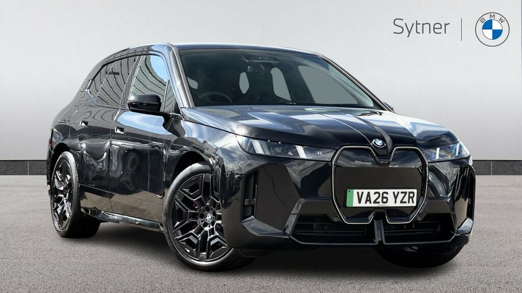 BMW iX 300Kw Xdrive45 M Sport 101Kwh VA26YZR Black