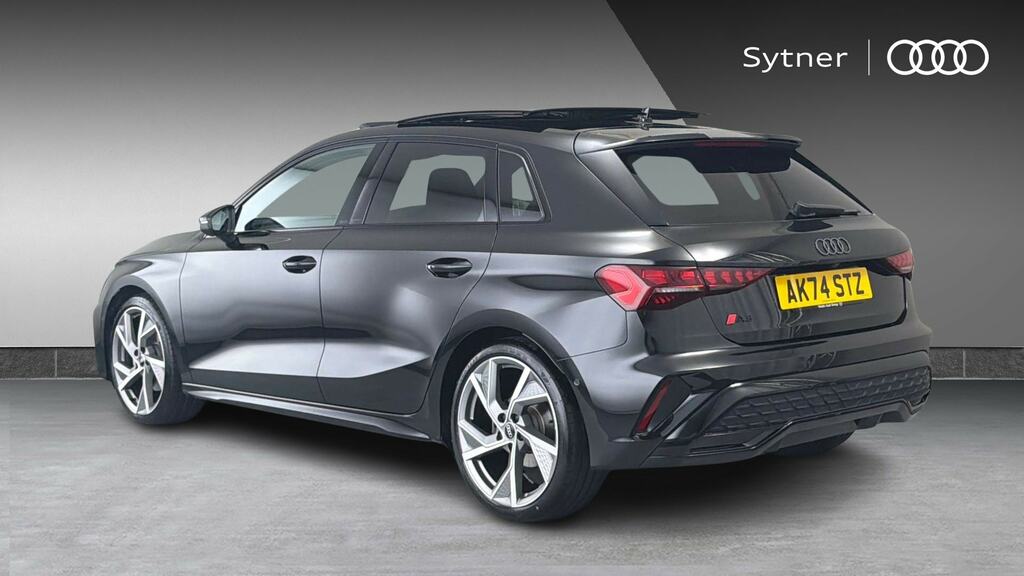 Audi A3 35 Tfsi Black Edition S Tronic Tech Pack Pro AK74STZ Black #3