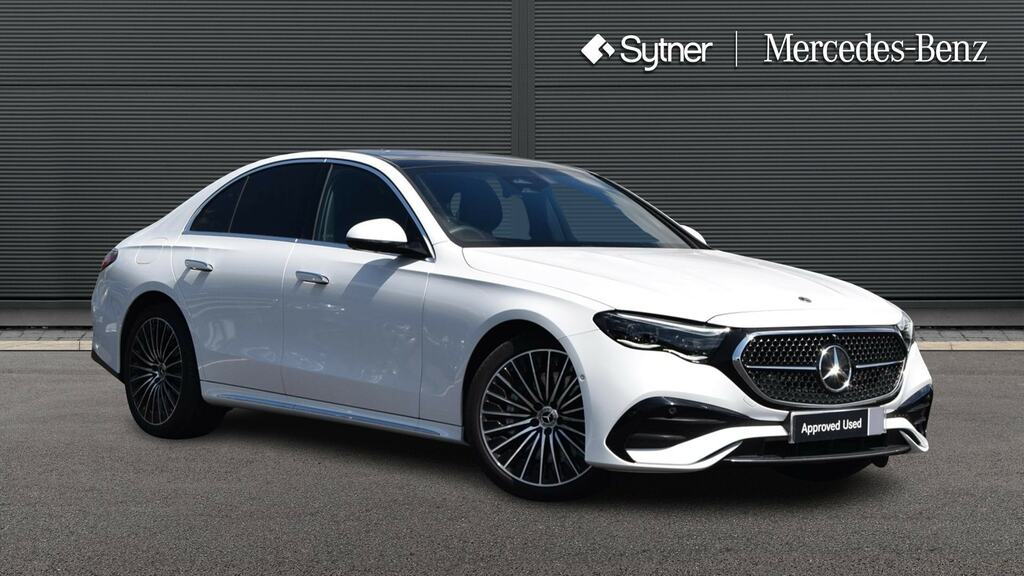 Mercedes-Benz E Class 2.0 E220dh Mhev Amg Line Premium Saloon Dies Black #1