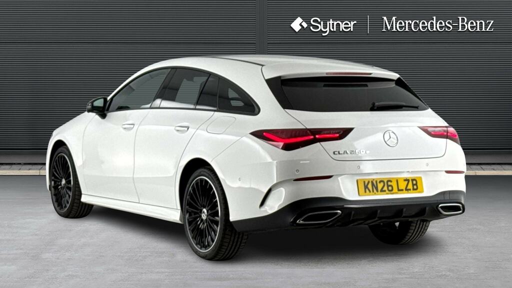 Mercedes-Benz CLA Class Cla 250E Amg Line Premium Plus Tip White #2