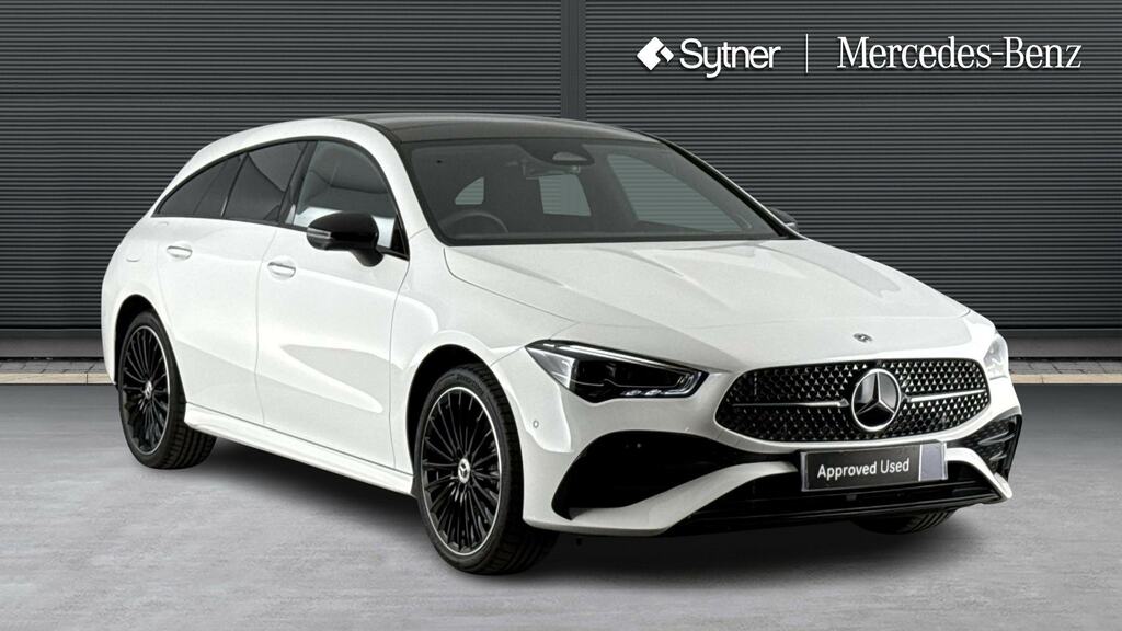 Mercedes-Benz CLA Class Cla 250E Amg Line Premium Plus Tip White