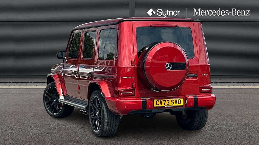 Mercedes-Benz G Class G63 9G-tronic Red #2
