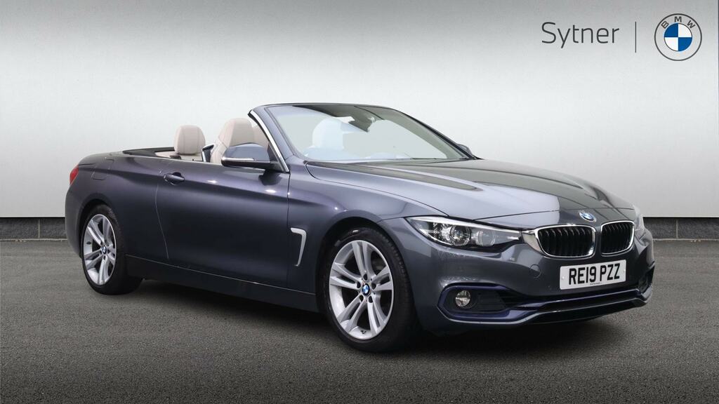 BMW 4 Series 420I Sport Business Media Grey