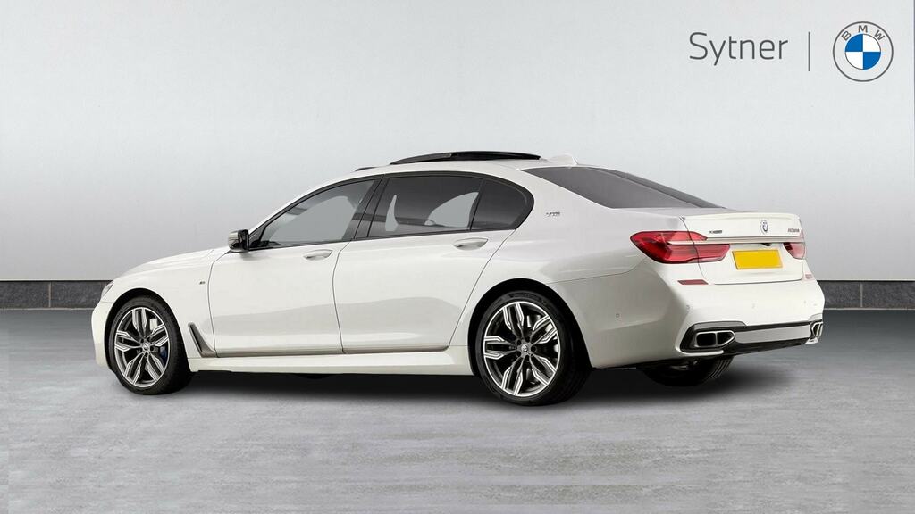 BMW 7 Series M760li Xdrive V12 White #2