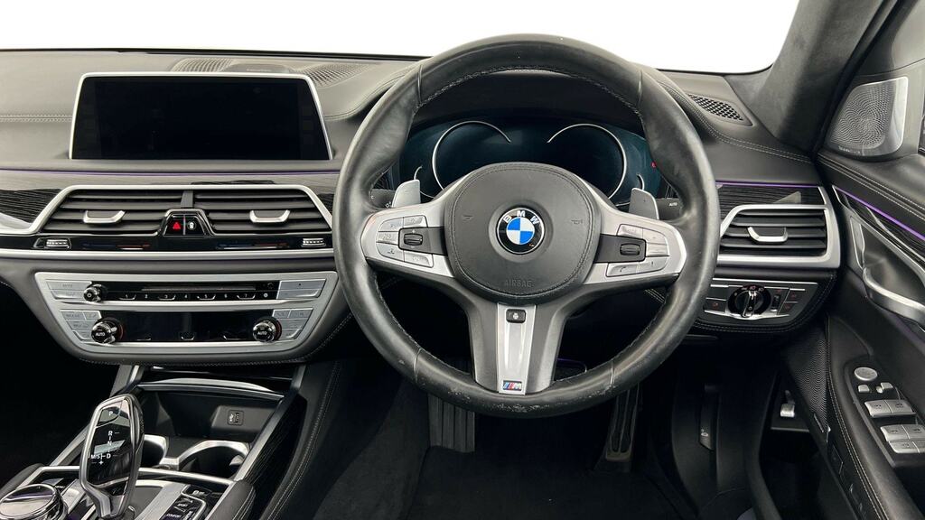 BMW 7 Series M760li Xdrive V12 White #5