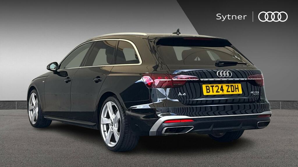 Audi A4 Avant 40 Tdi 204 Quattro S Line S Tronic Tech Pack Black #3