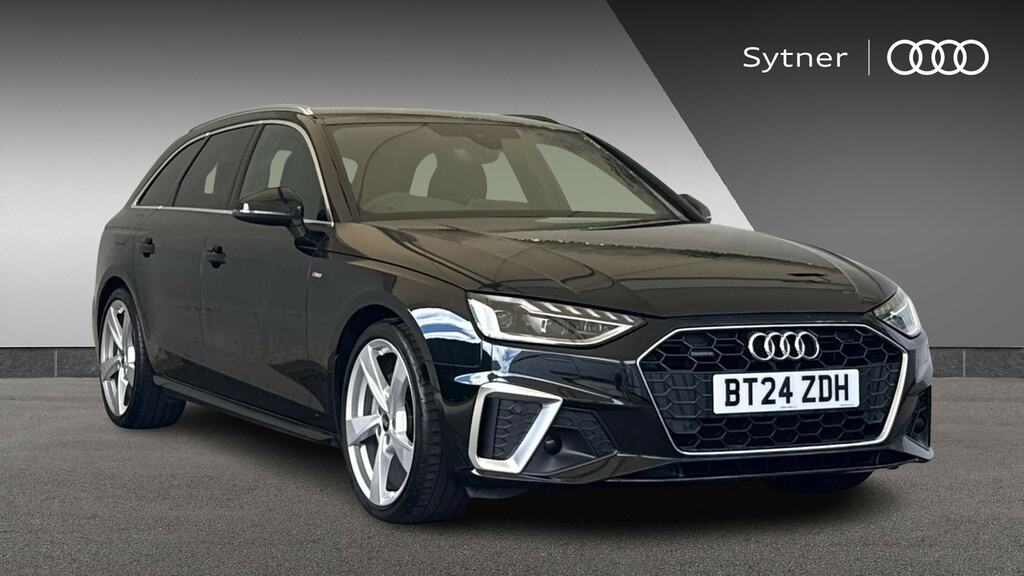 Audi A4 Avant 40 Tdi 204 Quattro S Line S Tronic Tech Pack Black