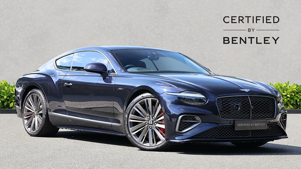 Bentley Continental Gt 4.0 V8 Hybrid Speed Tour Spec Blue