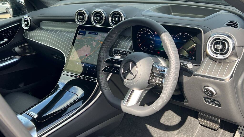 Mercedes-Benz GLC Class Glc 300D 4Matic Amg Line Premium 9G-tronic KJ25YRP Black #3