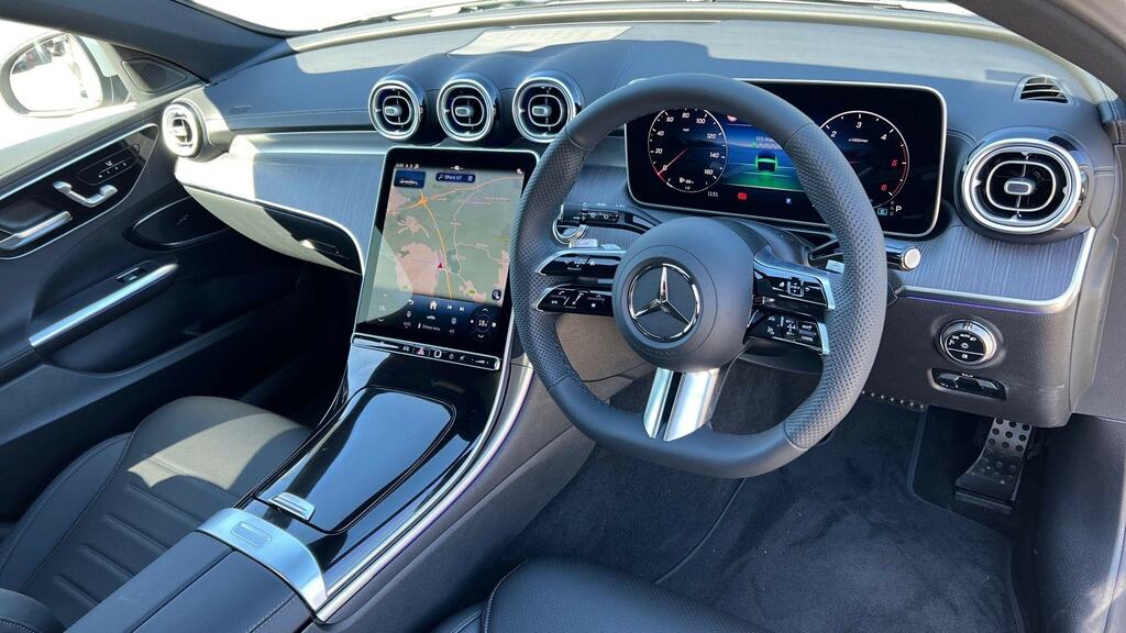 Mercedes-Benz C Class C220d Amg Line Premium Pan Roof 9G-tronic Grey #3