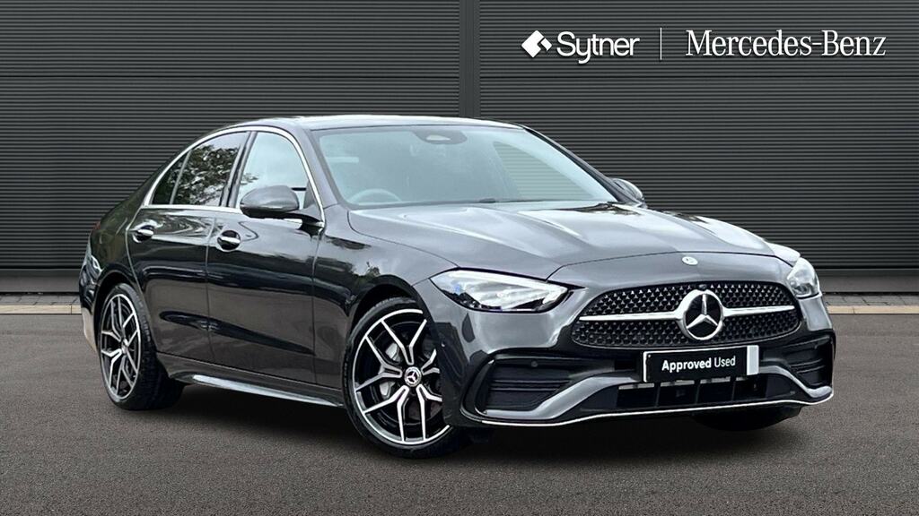 Mercedes-Benz C Class C200 Amg Line Premium 9G-tronic Grey