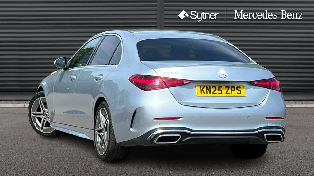 Mercedes-Benz C Class C200 Amg Line 9G-tronic KN25ZPS Silver #2