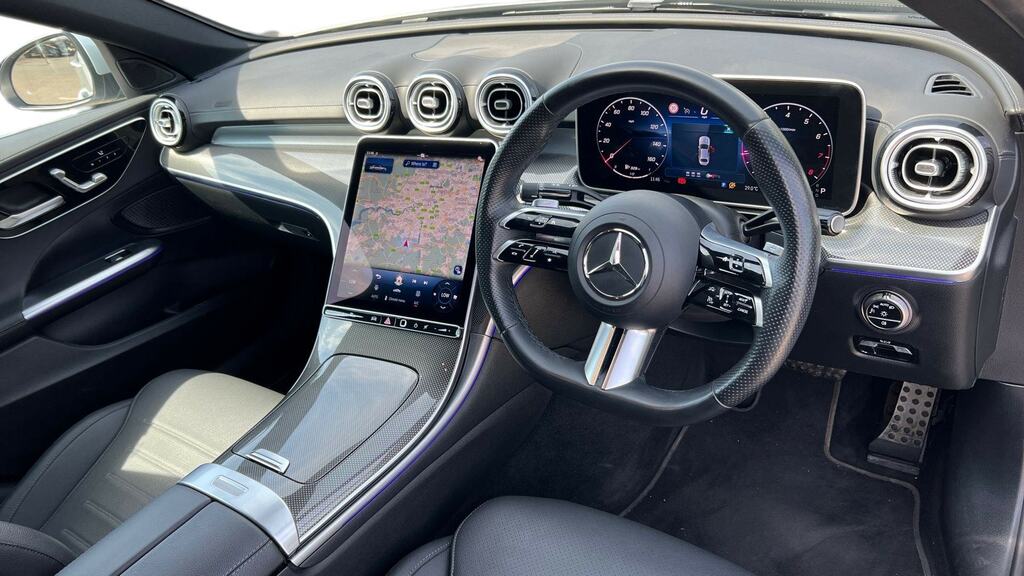 Mercedes-Benz C Class C200 Amg Line 9G-tronic KN25ZPS Silver #3