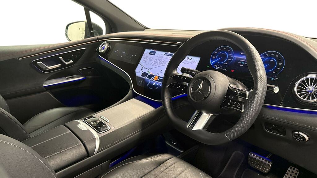 Mercedes-Benz EQE 500 4Matic 300Kw Amg Line Edition 96Kwh Black #3