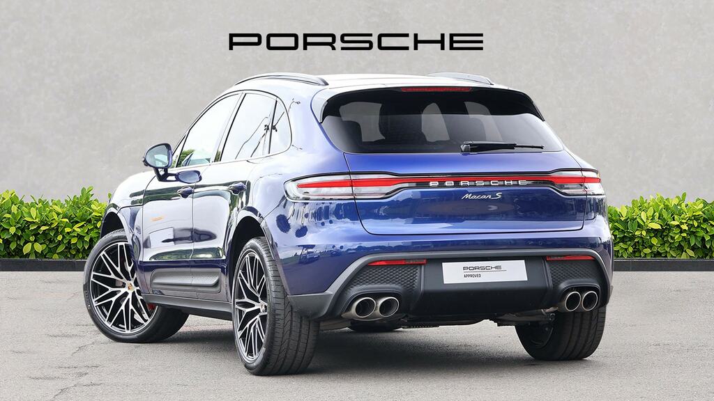 Porsche Macan S Pdk Blue #2