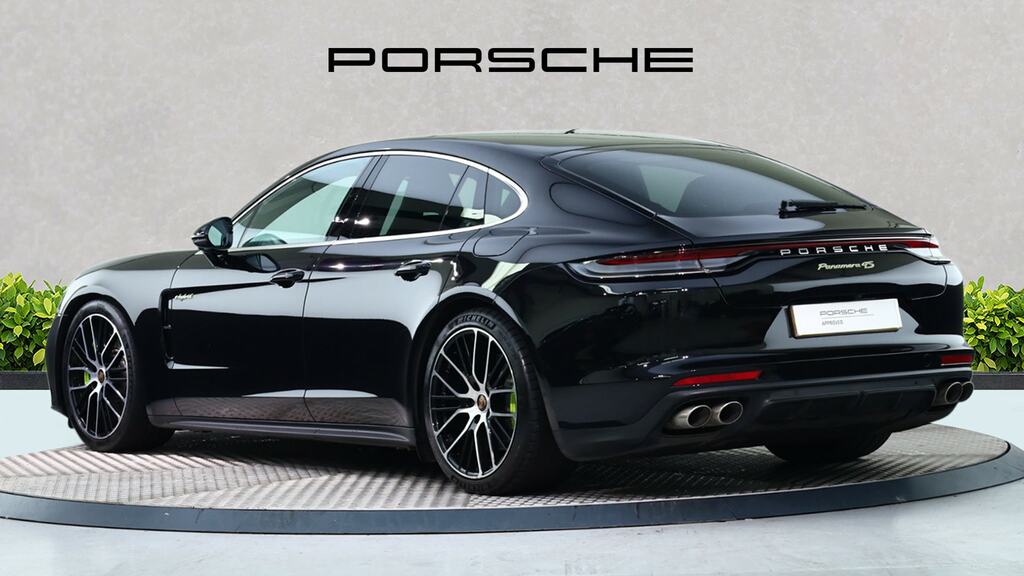 Porsche Panamera 2.9 V6 4S E-hybrid Pdk Black #5