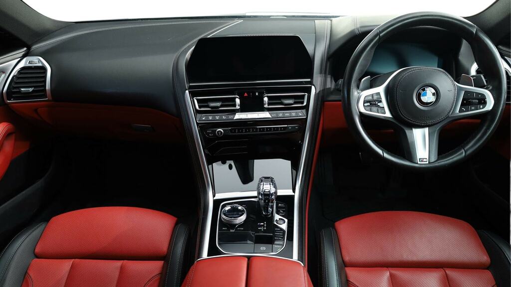 BMW 8 Series Gran Coupe M850i Xdrive Black #4