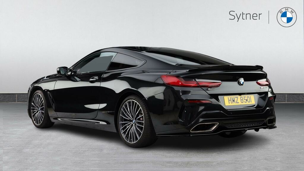 BMW 8 Series Gran Coupe M850i Xdrive Black #2