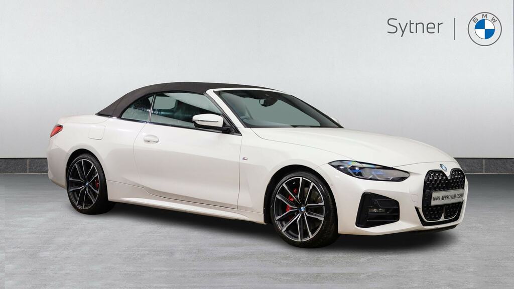 BMW 4 Series 420D Mht M Sport Step Pro Pack White #2
