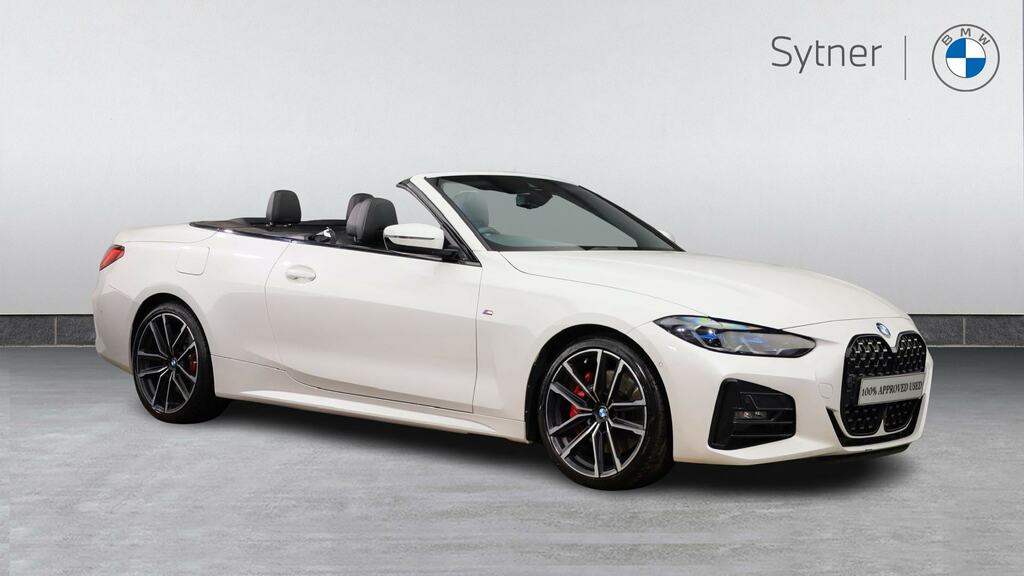 BMW 4 Series 420D Mht M Sport Step Pro Pack White