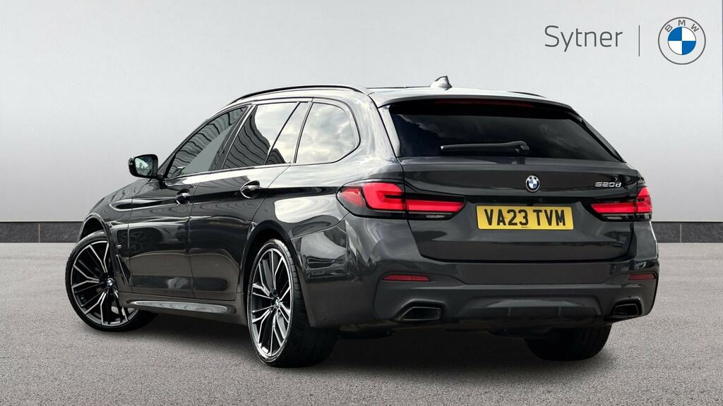 BMW 5 Series 520D Mht M Sport Step Pro Pack VA23TVM Grey #2