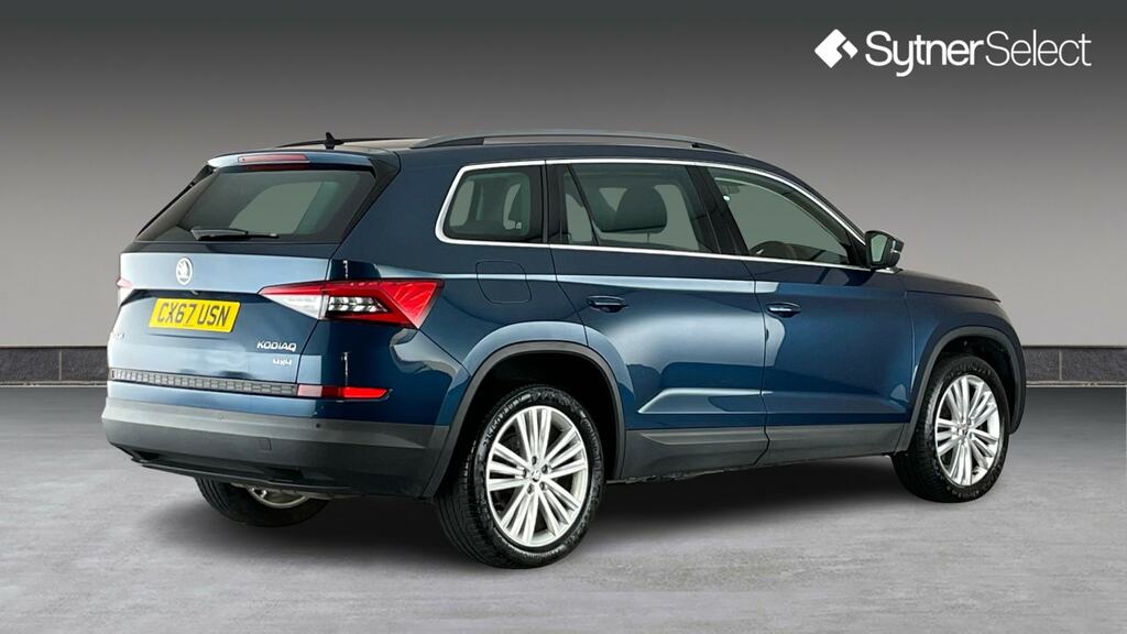 Skoda Kodiaq 2.0 Tsi Se L 4X4 Dsg 7 Seat Blue #2