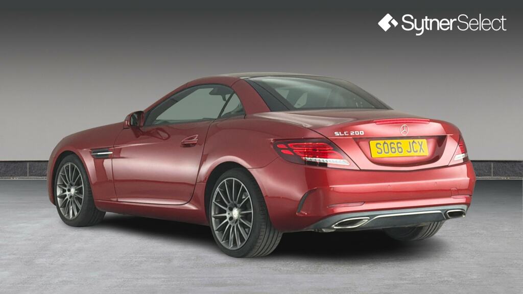 Mercedes-Benz SLC Slc 200 Amg Line 9G-tronic Red #3