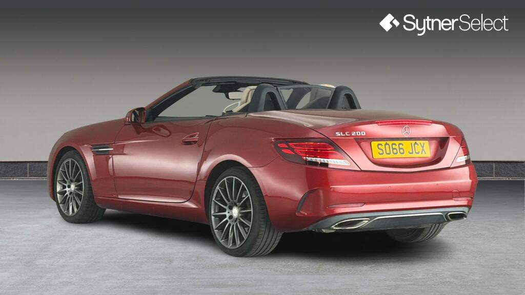 Mercedes-Benz SLC Slc 200 Amg Line 9G-tronic Red #4
